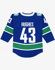 Vancouver Canucks Kids & Youth Hughes Home Jersey