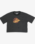 Vancouver Canucks New Era Women's Boxy Skate Crop T-shirt