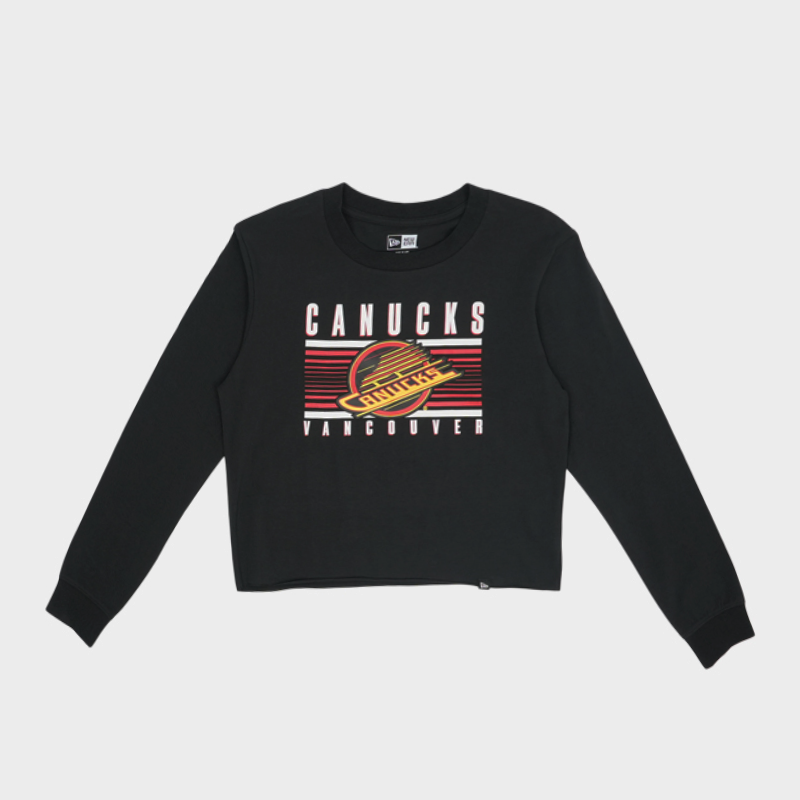 Vancouver Canucks New Era Women's Edge Skate Long Sleeve
