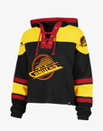 Vancouver Canucks 47 Brand Women's Lace Skate Hoodie