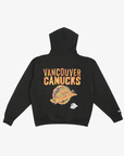 Vancouver Canucks M&N Black Skate Hoodie