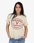 Vancouver Canucks Women's Beige Millionaires T-Shirt