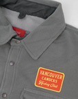 Vancouver Canucks Sportiqe Grey Button Jacket