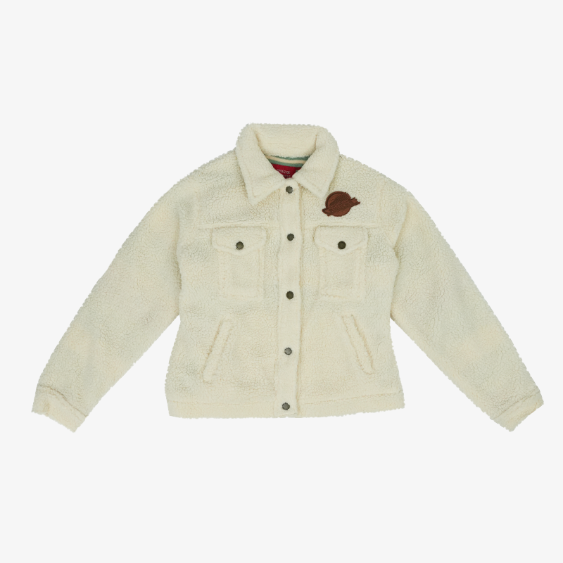 Vancouver Canucks Sportiqe Women's Sherpa Jacket