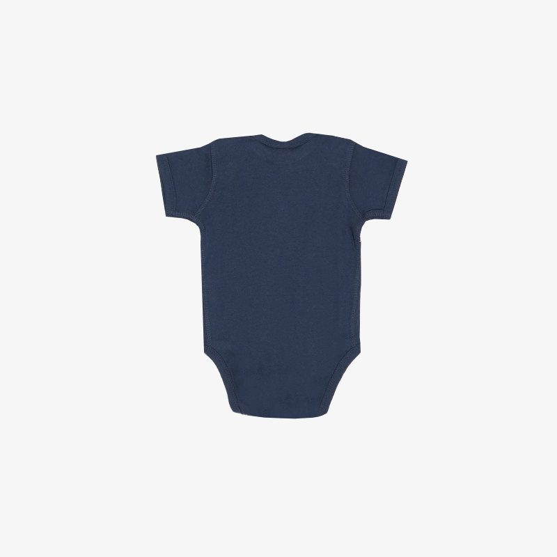 Vancouver Canucks Infant Round 1 Blue Onesie
