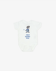 Vancouver Canucks Infant Round 1 Pick White Onesie