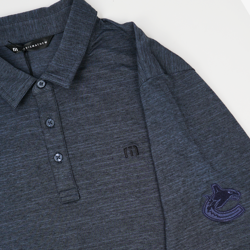 Vancouver Canucks G&G Navy Orca Polo