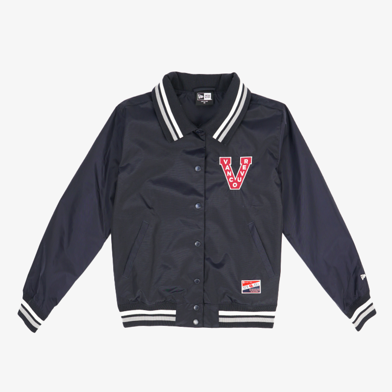 Vancouver Canucks New Era Women's Navy Milli Jacket