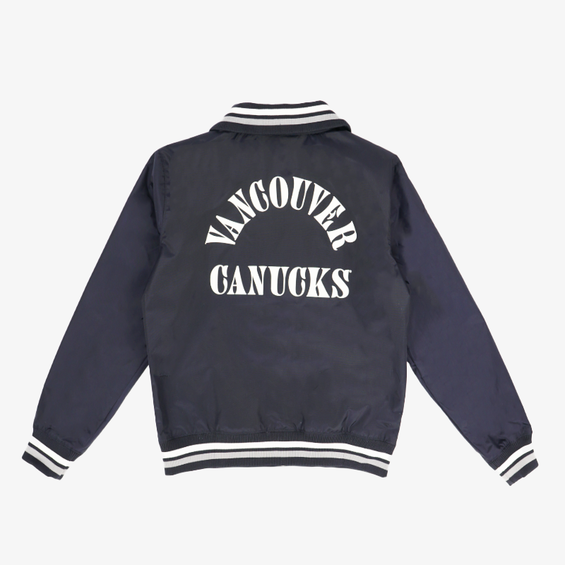 Vancouver Canucks New Era Women's Navy Milli Jacket