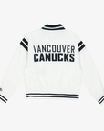Vancouver Canucks Starter Women's White Orca Jacket