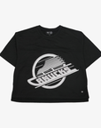 Vancouver Canucks Wild Collective Mesh Cropped T-shirt