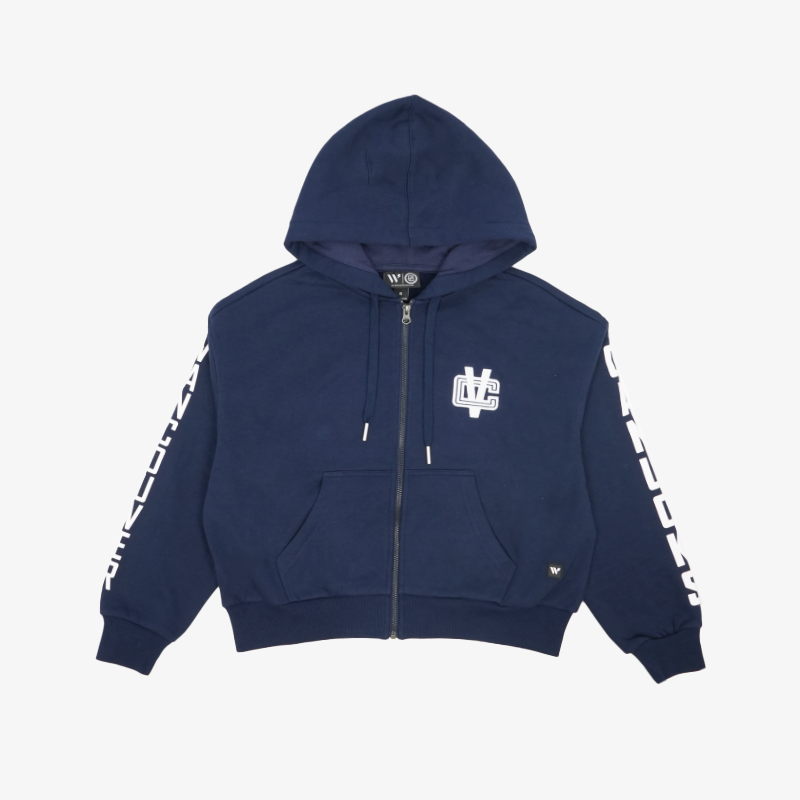 Vancouver Canucks Wild Collective Womens Cropped VC Hoodie