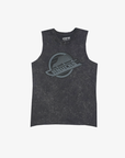 Vancouver Canucks Womens Sportiqe Black Skate Tank
