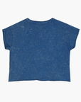 Vancouver Canucks Sportiqe Womens Blue Skate T-shirt