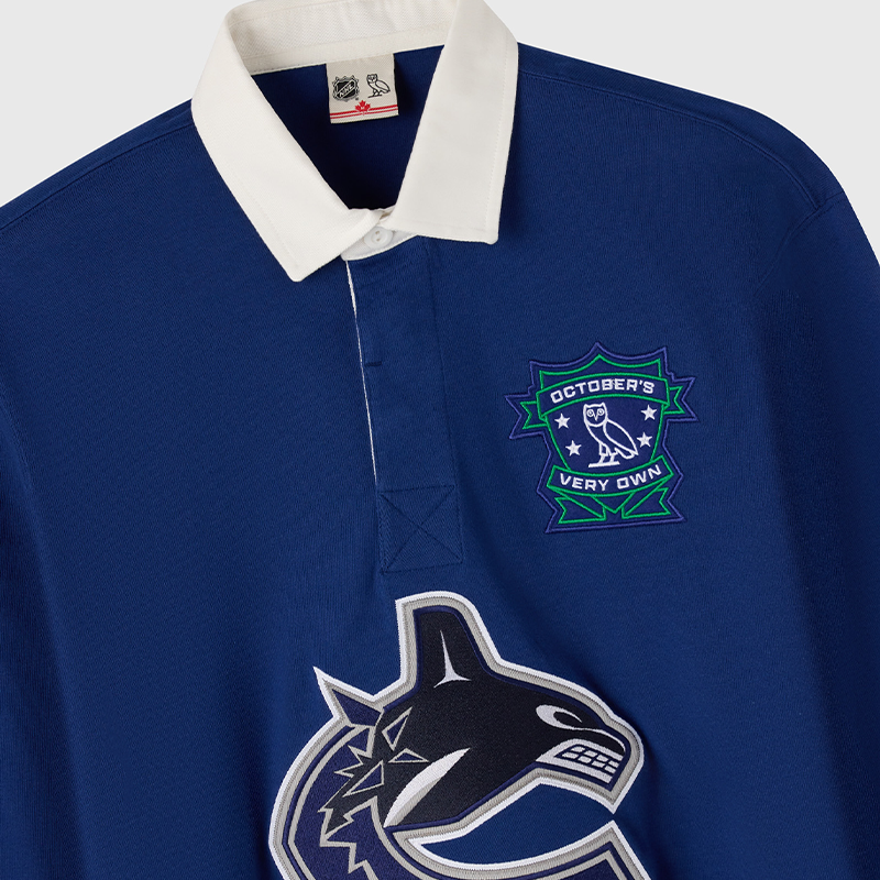 Vancouver Canucks x OVO Orca Rugby Polo