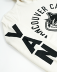 Vancouver Canucks Starter Orca Hand Off Cream Hoodie