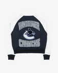 Vancouver Canucks New Era Women's Navy/White Orca Jacket