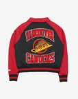 Vancouver Canucks New Era Women's Red/Black Skate Jacket
