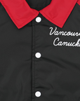 Vancouver Canucks New Era Women's Red/Black Skate Jacket
