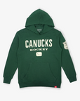 Vancouver Canucks Sportiqe Drake Wordmark Green Hoodie