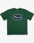 Vancouver Canucks Sportiqe Duke Vintage Green Stick in Rink T-Shirt