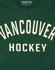 Vancouver Canucks Sportiqe Van Hockey Green Skate T-Shirt