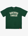 Vancouver Canucks Sportiqe Duke Canucks Wordmark Green T-Shirt