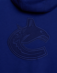 Vancouver Canucks x lululemon Steady State Script Blue Orca Hoodie