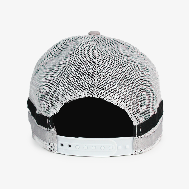 Vancouver Canucks Nucks White and Grey Trucker Hat