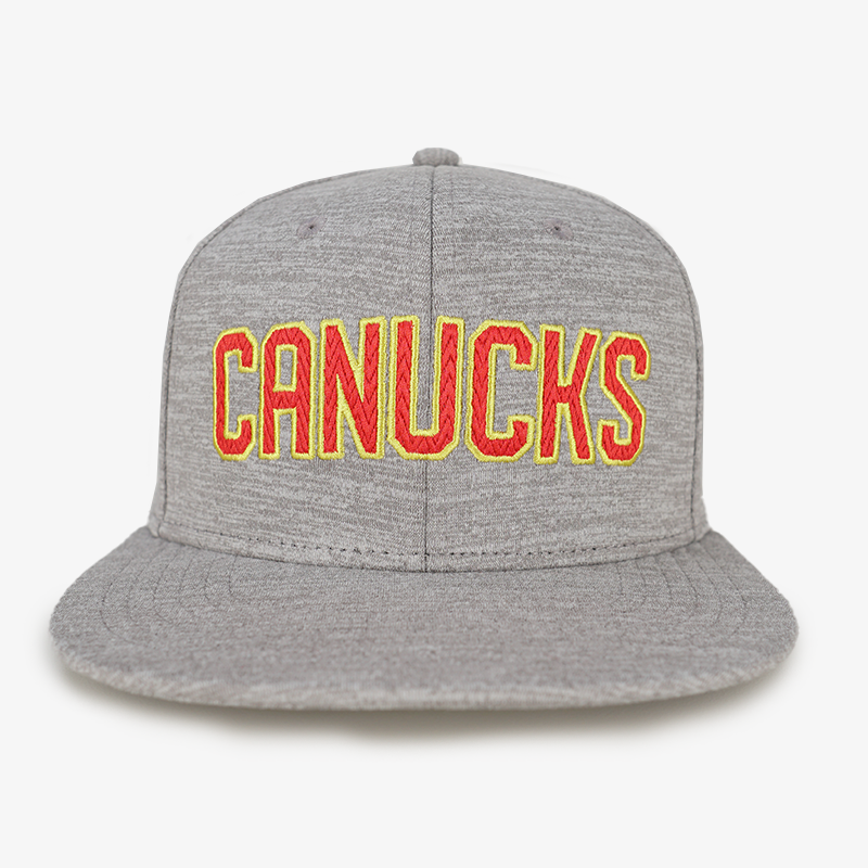 Vancouver Canucks Sportiqe Grey Skate Hat