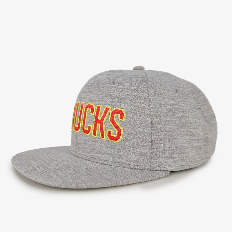 Vancouver Canucks Sportiqe Grey Skate Hat