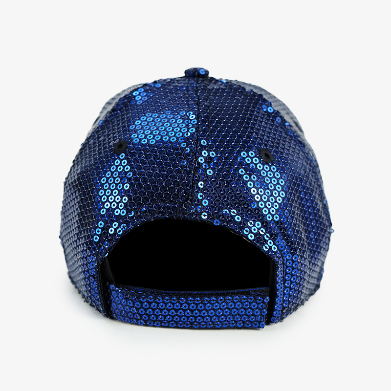 Vancouver Canucks New Era Blue Sequin Orca Hat