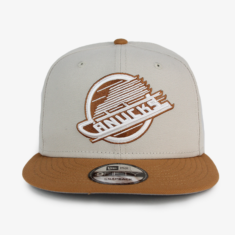 Vancouver Canucks New Era 950 Beige Skate Hat