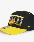 Vancouver Canucks 47 Brand Yellow and Black Hitch Skate Hat