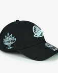 Vancouver Canucks 47 Brand Turquoise/Black Skate Hat