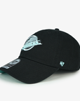 Vancouver Canucks 47 Brand Turquoise/Black Skate Hat