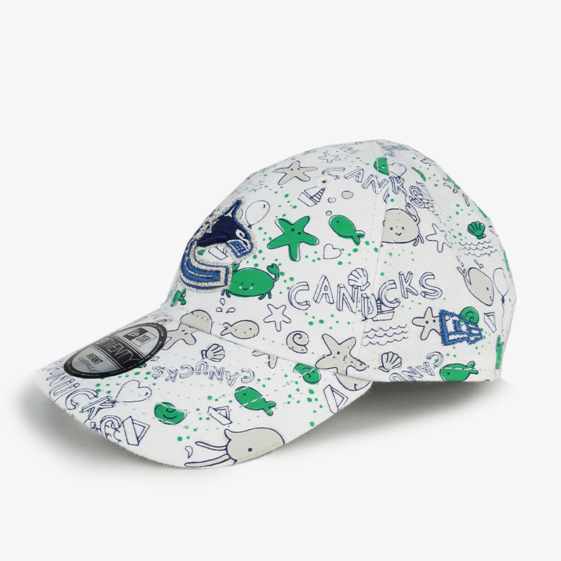 Vancouver Canucks Infant New Era 920 Ocean Orca Hat