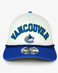 Vancouver Canucks New Era 940 White Mesh Youth Orca Hat