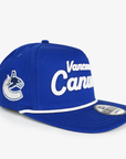 Vancouver Canucks New Era Golfer Blue Orca Hat