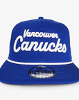 Vancouver Canucks New Era Golfer Blue Orca Hat