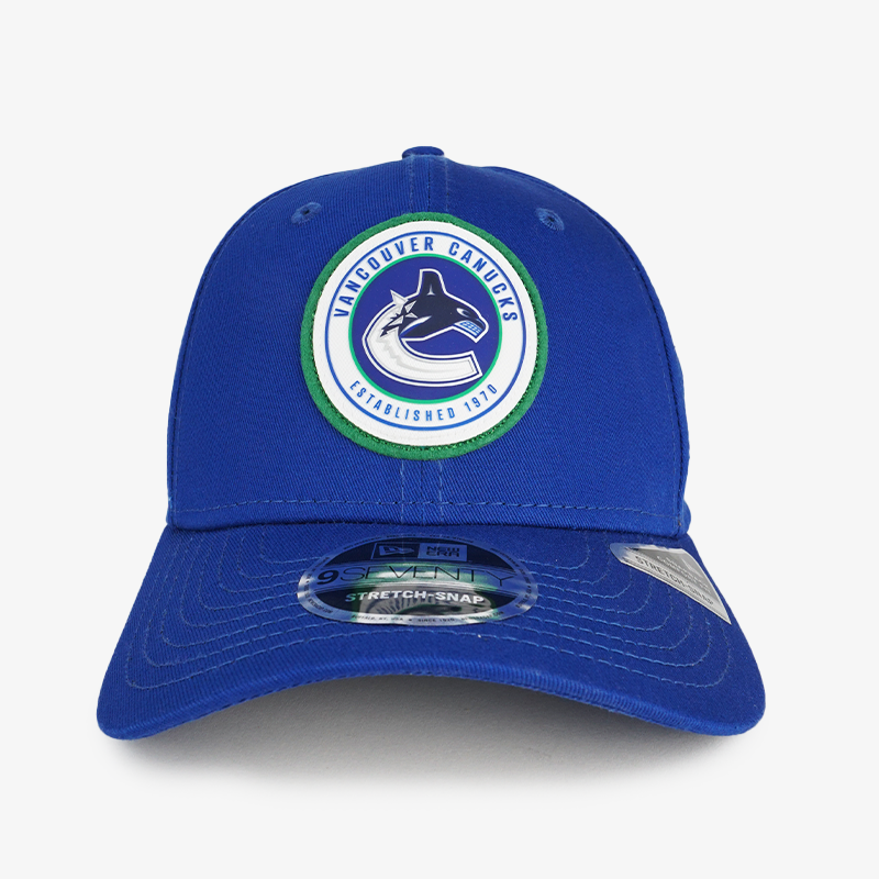 Vancouver Canucks New Era 970 Blue Circle Orca Hat