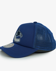 Vancouver Canucks Mitchell & Ness Youth Trucker Orca Hat