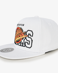 Vancouver Canucks Outerstuff Youth White Skate Snapback