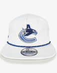 Vancouver Canucks New Era Golfer White Orca Hat