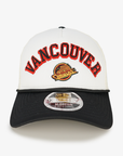 Vancouver Canucks New Era 940 White/Black Skate Hat