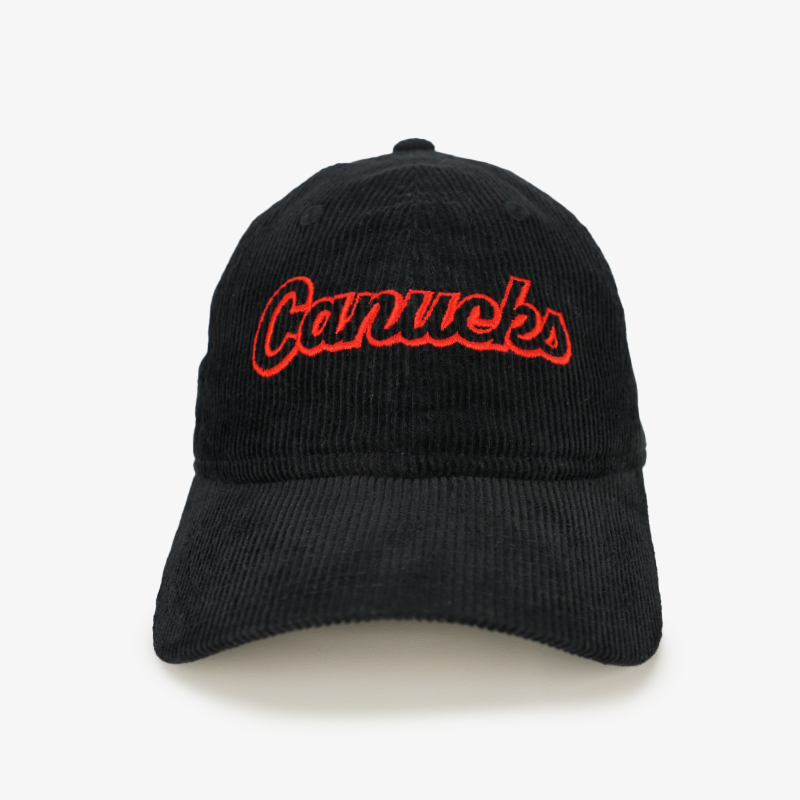 Vancouver Canucks New Era 920 Women's Black Cord Hat
