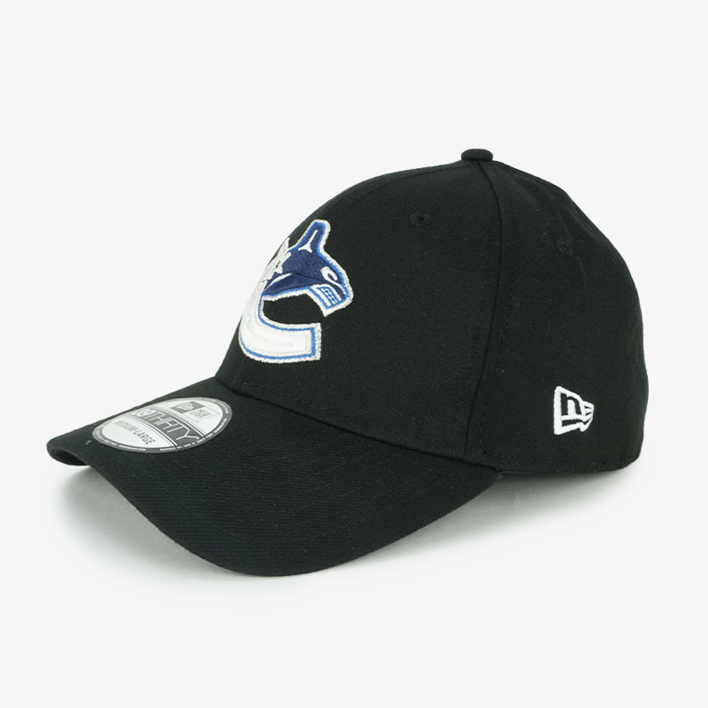 Vancouver Canucks New Era Black Fitted Orca Hat