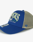 Vancouver Canucks 47 Brand Navy Trucker Orca Hat