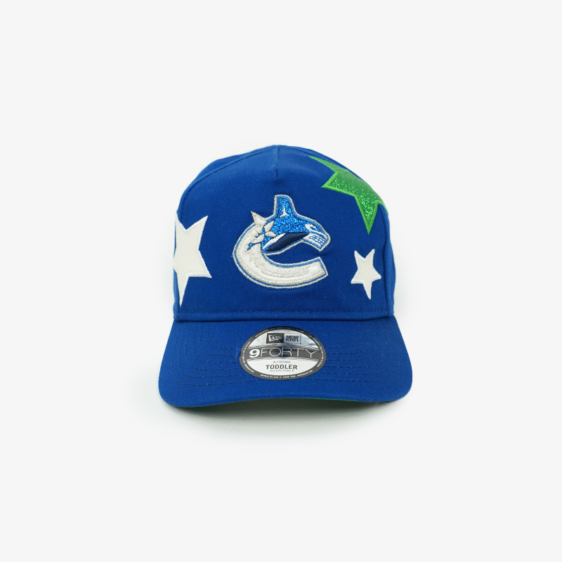 Vancouver Canucks New Era 940 A-Frame Toddler Stardom Orca Hat