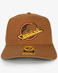 Vancouver Canucks 47 x Brand Carhartt Brown Hitch Hat